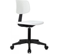 Кресло детское Бюрократ CH 200 белый пластик, крестовина пластик, 1931811