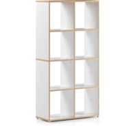 Модуль мебельный Металл-Завод GUTTA 134х68х30 см, 8 секций, белый, эвок GWM13468308WEX