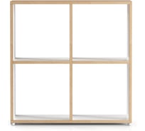 Модуль мебельный Металл-Завод GUTTA 68х68х30 см, 4 секции, белый, эвок GWM6868304EX