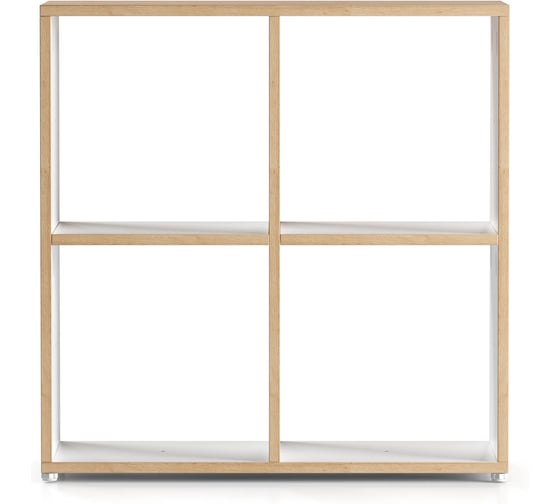 Модуль мебельный Металл-Завод GUTTA 68х68х30 см, 4 секции, белый, эвок GWM6868304EX 1