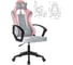 Кресло компьютерное BRABIX Forcer GM-127, 2 подушки, ткань, розовое/серое, LT28/velvetLUX36, 533215 10