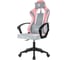 Кресло компьютерное BRABIX Forcer GM-127, 2 подушки, ткань, розовое/серое, LT28/velvetLUX36, 533215 13