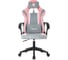 Кресло компьютерное BRABIX Forcer GM-127, 2 подушки, ткань, розовое/серое, LT28/velvetLUX36, 533215 14