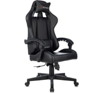 Кресло игровое Бюрократ Zombie GAME TETRA черный/карбон экокожа крестов. пластик 1933116