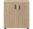 Шкаф для документов низкий Альянс мебель 800х400х830, ШДН Дуб экспрессив песочный 2