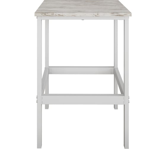 Стул барный Металл-Завод GUTTA 65х46х34 см, патина, белый Металл-Завод GC6546341P3