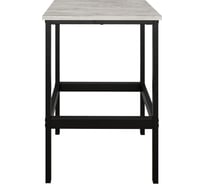Стул барный Металл-Завод GUTTA 65х46х34 см, патина, чёрный GC6546341P2