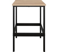 Стул барный Металл-Завод GUTTA 65х46х34 см, эвок, чёрный GC6546341E2