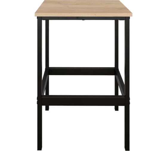 Стул барный Металл-Завод GUTTA 65х46х34 см, эвок, чёрный GC6546341E2