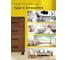 Тумба подкатная SKYLAND COMP ТМ-4.А.BH Орех Французский, 412х450х708 00-07199915 6