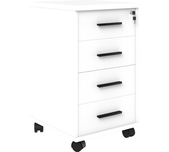 Тумба подкатная SKYLAND COMP ТМ-4.А.BH Белый, 412х450х708 00-07199914