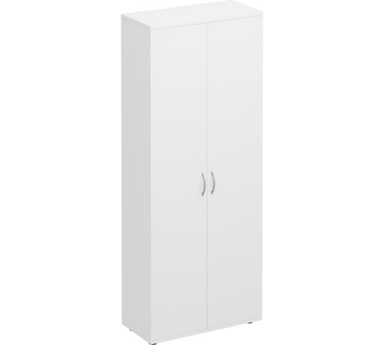 Шкаф для одежды Юнитекс Комфорт 80_38_200, белый премиум К.511_БП