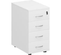 Тумба приставная Юнитекс Комфорт 4 ящика 40_60_75, дуб шамони светлый К.302 БП