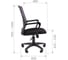 Офисное кресло Chairman 606 TW-04 серый 00-07169982 12