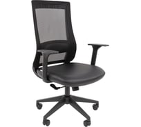 Офисное кресло Chairman 500LT экокожа черный/TW-01 черный Б/П 00-07187916