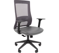 Офисное кресло Chairman 500LT экокожа серый/TW-04 серый Б/П 00-07187917