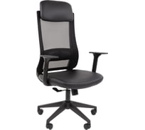 Офисное кресло Chairman 500LT экокожа черный/TW-01 черный 00-07187909