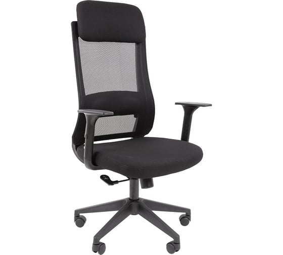 Офисное кресло Chairman 500LT ткань T черный/TW-01 черный 00-07187915