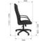 Офисное кресло Chairman 278 ткань T08 черный 00-07206369 7