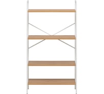 Стеллаж Leset Стилвуд 24 широкий, 4 полки, Белый/Дуб крафт золотой 3001-1270
