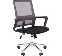 Офисное кресло CHAIRMAN 606 TW серый хром 00-07215748