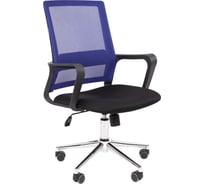 Офисное кресло CHAIRMAN 606 TW синий хром 00-07215747