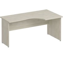Стол эргономичный Юнитекс Комфорт правый, 160х90х75, дуб шамони светлый К.123_ДШ