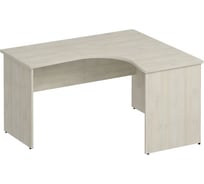 Стол эргономичный Юнитекс Комфорт правый, 140х120х75, дуб шамони светлый К.124 ДШ