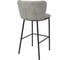 Стул барный Bergenson Bjorn Foggy букле серый BB0001050 3