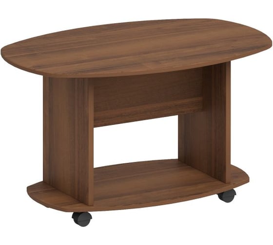 Стол журнальный Юнитекс Комфорт 80х50х56, орех французский К.131_ОФ