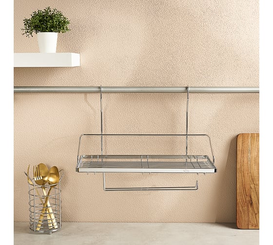 Полка для специй и полотенца VETTA 40x21.5x33.5 см CWJ220C 481-033