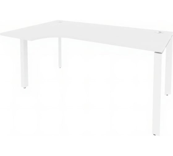 Стол эргономичный левый на П-образном металлокаркасе СПм -802 1350-980-750 Gigant GTBL-02