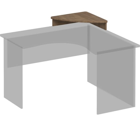 Подставка для монитора Юнитекс Комфорт 50_50_10, дуб шамони темный К.703 ШТ