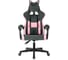 Кресло игровое Бюрократ Knight Kitty Fabric серый/розовый крестов. пластик 2026671 2