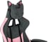 Кресло игровое Бюрократ Knight Kitty Fabric серый/розовый крестов. пластик 2026671 8