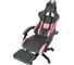 Кресло игровое Бюрократ Knight Kitty/F Fabric серый/розовый крестов. пластик подст.для ног 2079446 3