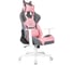 Кресло игровое Бюрократ Knight Catzy серый/розовый экокожа крестов. пластик белый 2026674 1