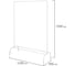 Вешалка для плечиков BOOMHOUSE GR-001 (в1500Хш1100Хг420мм), металл, белая 701435 3