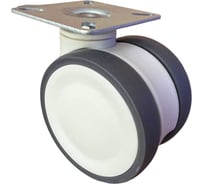 Колесо мебельное поворотное Rmeist R-meister IUL 075 PJP3 S60 75 мм, крепежная площадка 60мм*60 мм, 1 шт RM00000004ВИ