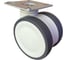 Колесо мебельное поворотное Rmeist R-meister IUL 075 PJP3 S60 75 мм, крепежная площадка 60мм*60 мм, 1 шт RM00000004ВИ 1