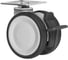 Колесо мебельное поворотное с тормозом Rmeist R-meister IUL 075 PJP3 S60 B9 75 мм, крепежная площадка 60мм*60 мм, 1 шт. RM00000005ВИ 1