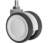 Колесо мебельное поворотное Rmeist IUL 075 PJP3 D12 75 мм, стержень с резьбой М10 мм, 1 шт. RM00000001ВИ