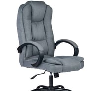 Офисное поворотное кресло KSG Kingstyle ATL-7 Fortline Fabric Black (ткань, серый) KS-001068