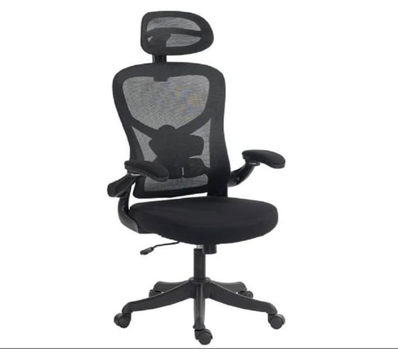 Офисное поворотное кресло Kingstyle FK-26 Fendi Black (черный) KSG KS-001209