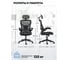 Офисное поворотное кресло Kingstyle FK-26 Fendi Black (черный) KSG KS-001209 2
