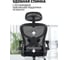 Офисное поворотное кресло Kingstyle FK-26 Fendi Black (черный) KSG KS-001209 7