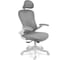 Офисное поворотное кресло KSG Kingstyle FK-25 Fendi White серый KS-001136 1