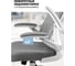 Офисное поворотное кресло KSG Kingstyle FK-25 Fendi White серый KS-001136 3