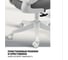 Офисное поворотное кресло KSG Kingstyle FK-25 Fendi White серый KS-001136 10