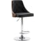 Стул барный Hesby Heritage Wingback чёрный, коричневый HSBI_TG2890 2